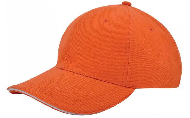 HEAVY BRUSHED CAP orange
